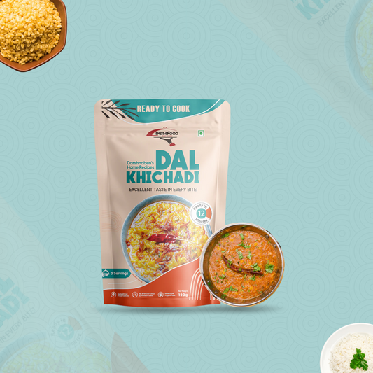 Dal Khichadi - 120Gm | After Cooking Gets 600Gm to Serve