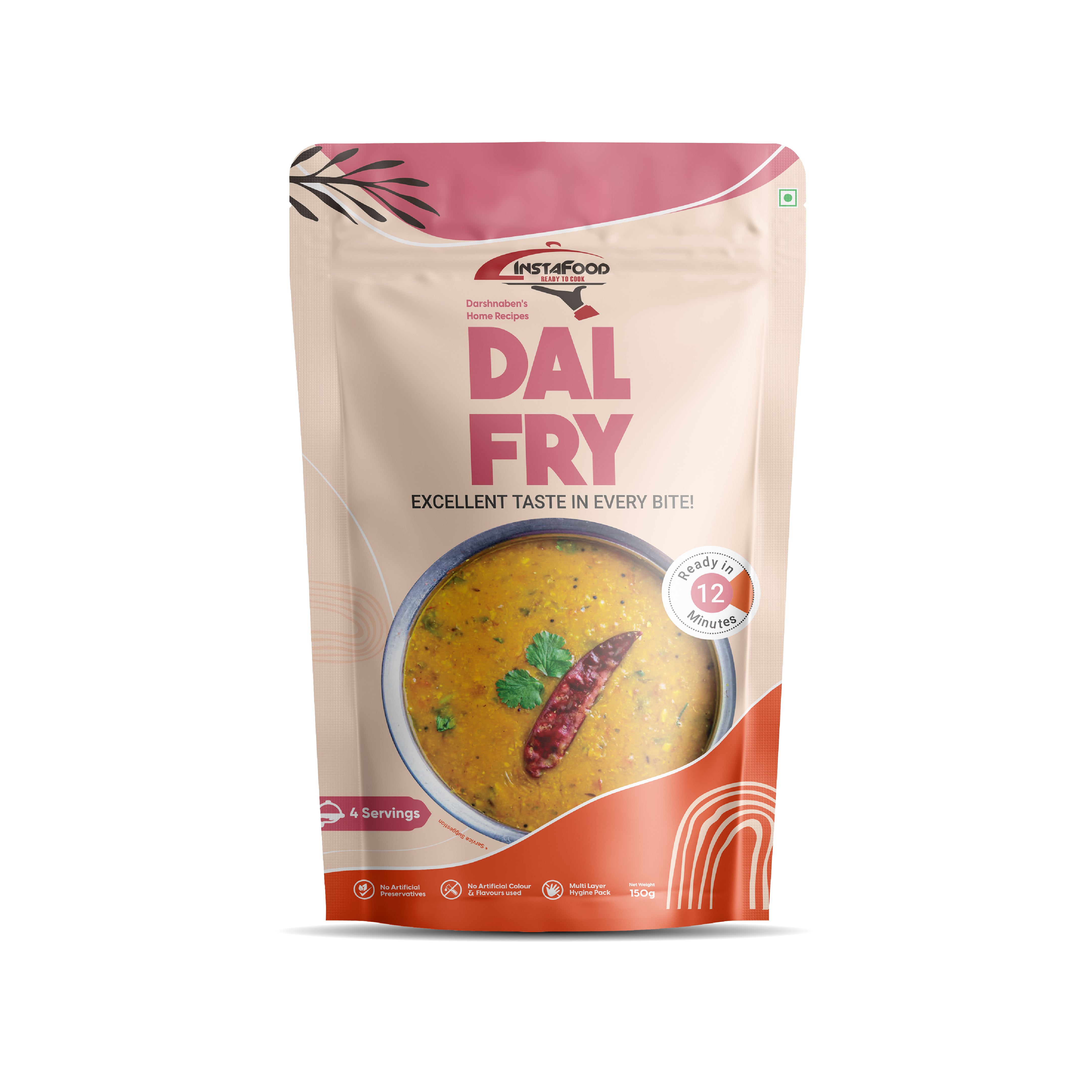 Dal Fry – 150gm - ShetaExports By Instafood