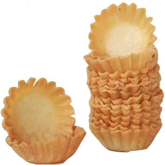 Basket Chat Puri/Fried Delhi Chat Puri  30 Pieces