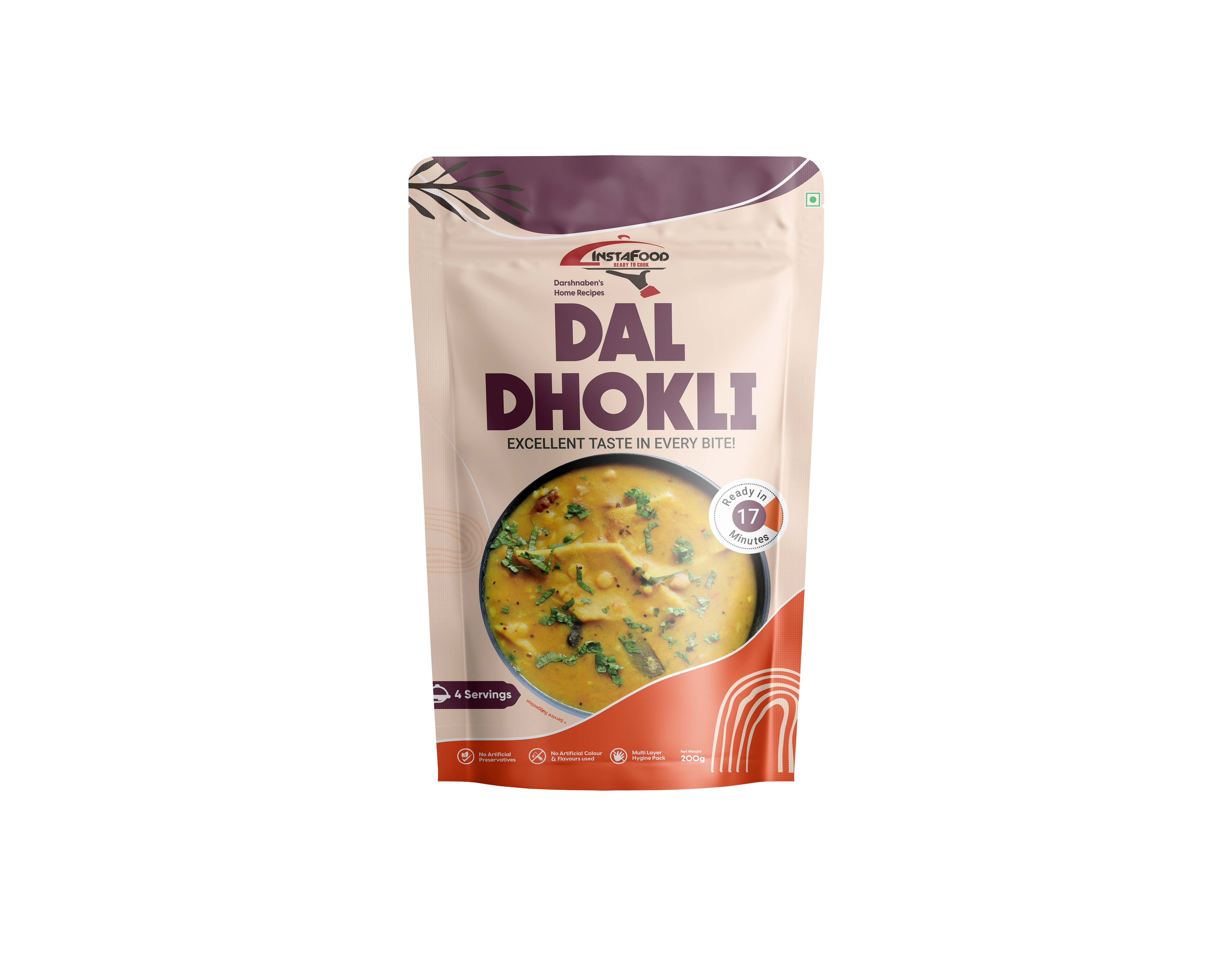 Dal Dhokli - Pau Bhaji - Upma - Combo of 3 items