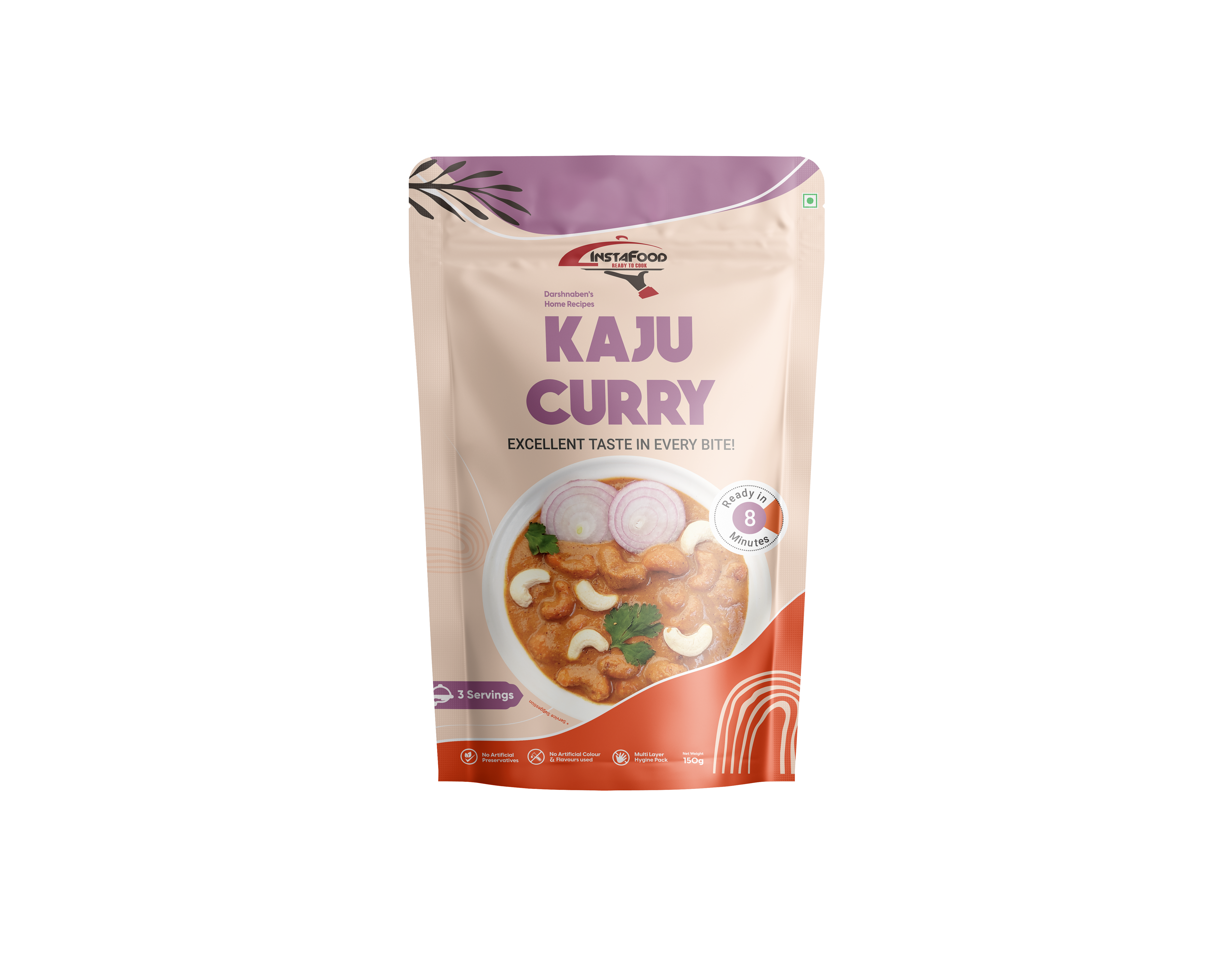 Pau Bhaji - Kaju Curry - Combo of 2 items