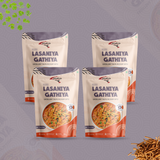 Lasaniya Gathiya – 150gm | After Cooking Gets 450gm to Serve