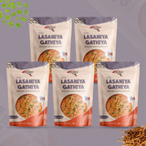 Lasaniya Gathiya – 150gm | After Cooking Gets 450gm to Serve