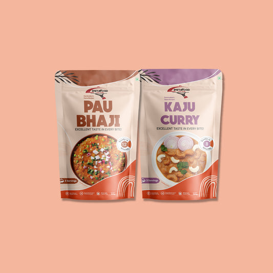 Pau Bhaji - Kaju Curry - Combo of 2 items