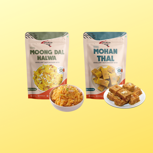 Mohanthal-Moong dal halwa -Combo 2 Items