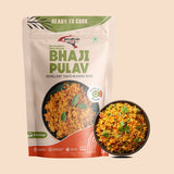 Bhaji Pulav - 120gm  | After Cooking Gets 450gm to Serve