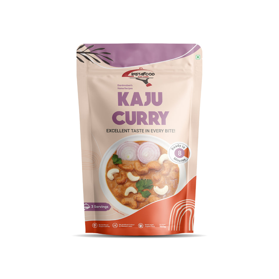 KAJU CURRY - KADHI BHAT - JEERA RICE - GUJARATI DAL - ShetaExports By Instafood