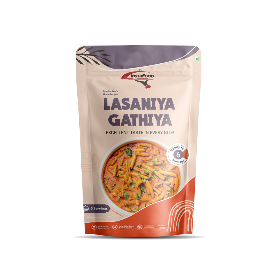 Lasaniya Gathiya – 150gm - ShetaExports By Instafood