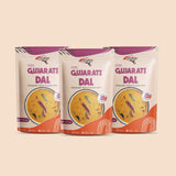 INSTAFOOD Gujarati Dal Ready to Cook 450 gm | Instant Food | Ready to Eat Meal | Just Add Water and Cook (pack of 3) - ShetaExports By Instafood